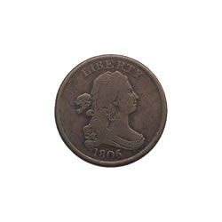 Early Type Half Cent 1800-1808 G-VG