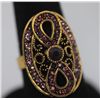Image 1 : FASHION JEWELRY BRASS RING; SYNTHETIC CZ