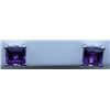 Image 1 : 13.25 CTW AMETHYST EARRING .925 STERLING SILVER