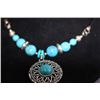 Image 1 : FANCY FASHION JEWELRY TURQOUISE NECKLACE