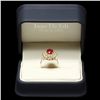Image 3 : 14K YELLOW GOLD 3.00CT RUBY 1.60CT DIAMOND RING