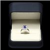 Image 3 : 14K WHITE GOLD 2.30CT TANZANITE 1.25CT DIAMOND RING