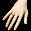 Image 3 : 14K YELLOW GOLD 8.00CT SAPPHIRE RING