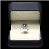 Image 3 : 14K WHITE GOLD 5.00CT TANZANITE 1.40CT DIAMOND RING