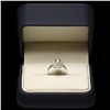 Image 4 : 14K WHITE GOLD 1.05CT DIAMOND RING