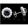 Image 2 : 14K WHITE GOLD 5.8CT DIAMOND EARRINGS