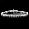 Image 1 : 18K WHITE GOLD 11.50CT DIAMOND BRACELET