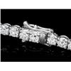 Image 2 : 18K WHITE GOLD 11.50CT DIAMOND BRACELET