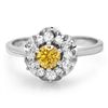 Image 3 : 14K WHITE GOLD .7CT DIAMOND RING