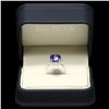 Image 3 : 18K WHITE GOLD 7.50CT TANZANITE 1.00CT DIAMOND RING