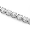 Image 3 : 18K WHITE GOLD 10.00CT DIAMOND BRACELET