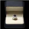 Image 4 : 14K WHITE GOLD 4.00CT SAPPHIRE 1.65CT DIAMOND RING