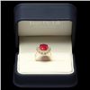 Image 3 : 14K YELLOW GOLD 7.30CT RUBY 1.60CT DIAMOND RING