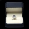 Image 3 : 14K WHITE GOLD 2.00CT TANZANITE 1.00CT DIAMOND RING