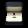 Image 3 : 14K WHITE GOLD 4.00CT SAPPHIRE 0.70CT DIAMOND RING