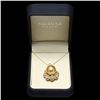 Image 4 : 14K YELLOW GOLD 15MM PEARL 3.00CT DIAMOND PENDANT