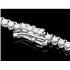 Image 2 : 18K WHITE GOLD 6.00CT DIAMOND NECKLACE
