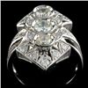 Image 3 : 14K WHITE GOLD 1.70CT DIAMOND RING