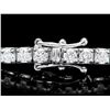 Image 2 : 18K WHITE GOLD 4.50CT DIAMOND BRACELET