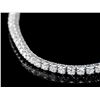 Image 2 : 18K WHITE GOLD 4.50CT DIAMOND BRACELET