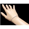 Image 5 : 18K WHITE GOLD 4.50CT DIAMOND BRACELET