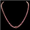 Image 1 : 14K GOLD 26.10CT TOURMALINE 1.60CT DIAMOND NECKLACE