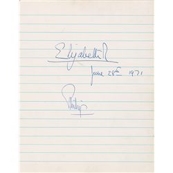 Queen Elizabeth and Prince Philip