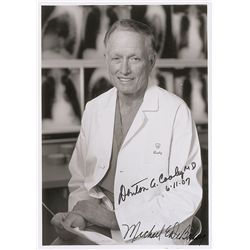 Denton Cooley and Michael DeBakey