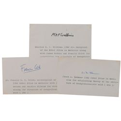 DNA: Watson, Crick, and Wilkins