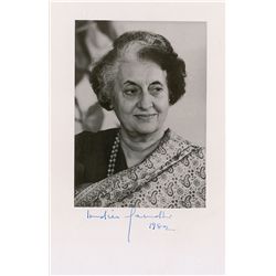 Indira Gandhi