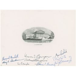 Supreme Court: Burger Court