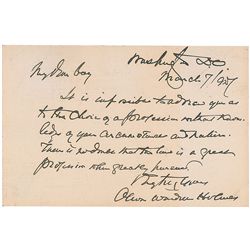 Supreme Court: Oliver Wendell Holmes, Jr