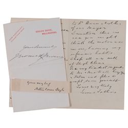 Arthur Conan Doyle and Jerome K. Jerome