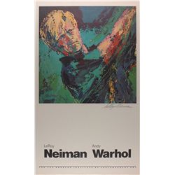 Andy Warhol and LeRoy Neiman