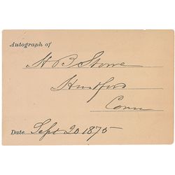 Harriet Beecher Stowe