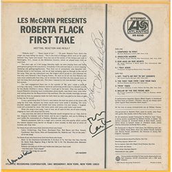 Leonard Cohen, Roberta Flack, and Ron Carter