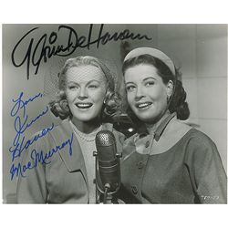 Gloria DeHaven and June Haver