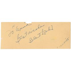 Wizard of Oz: Bert Lahr