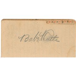 Babe Ruth and W. C. Fields