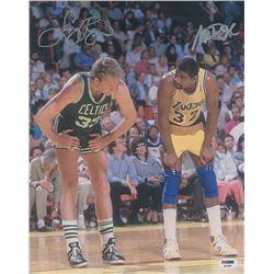 Larry Bird and Magic Johnson