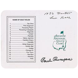 Golf: Runyan and Ball