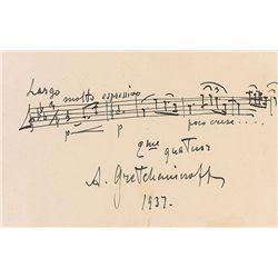 Alexander Gretchaninoff