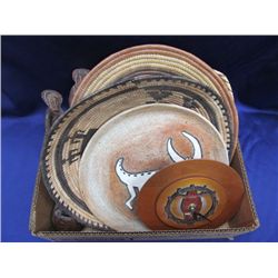 Indian Baskets & Carvings