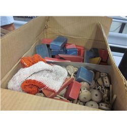 Box Wood Building Blocks