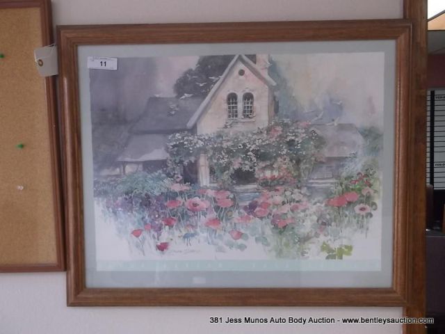 Dawna Barton Rose Cottage Print