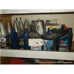 LOT: MISCELLANEOUS  AUTO OIL AND GREASE