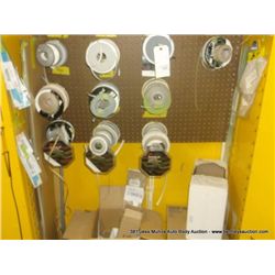 CONTENTS: METAL CABINET LOT 124-STRIPING TAPE