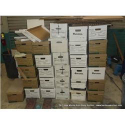 LOT: MISCELLANEOUS  EMPTY BOXES