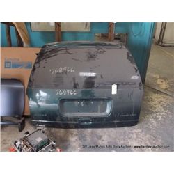 REAR DOOR FOR EARLY 2000 DODGE CARAVAN