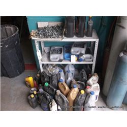 LOT: MISCELLANEOUS  OIL, HARDWARE & SHELF